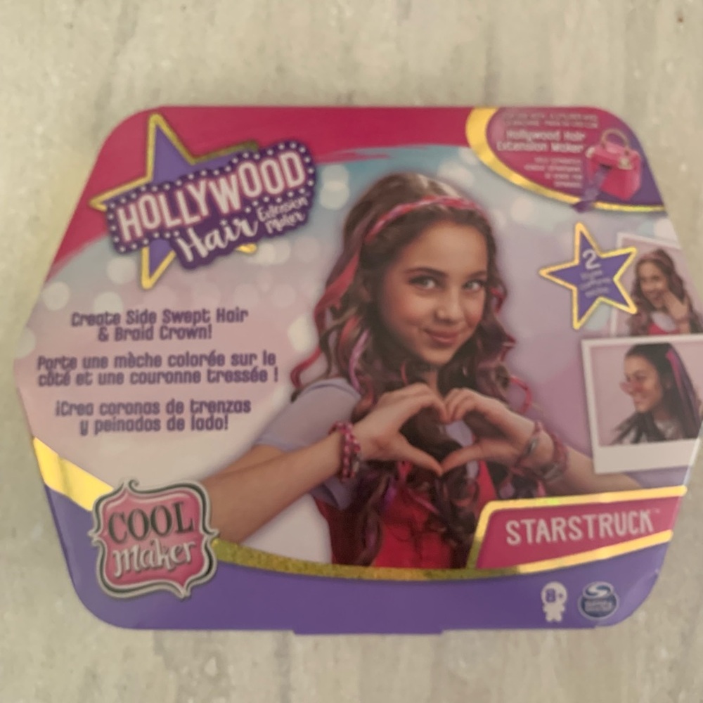 NEW Cool Maker Hollywood Hair Extension Maker Starstruck NEW Hair Styling Kit
